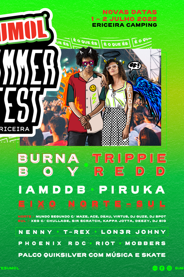 Sumol Summer Fest tem novas confirmações