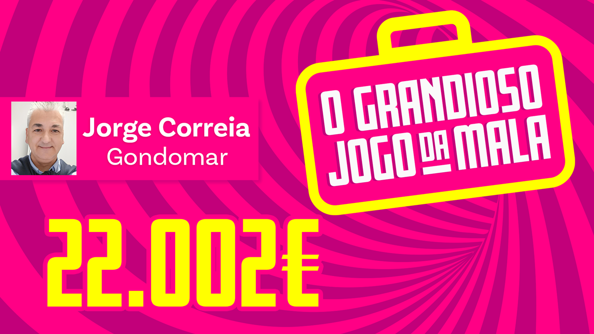 O Jorge Correia ganhou 22.002€!