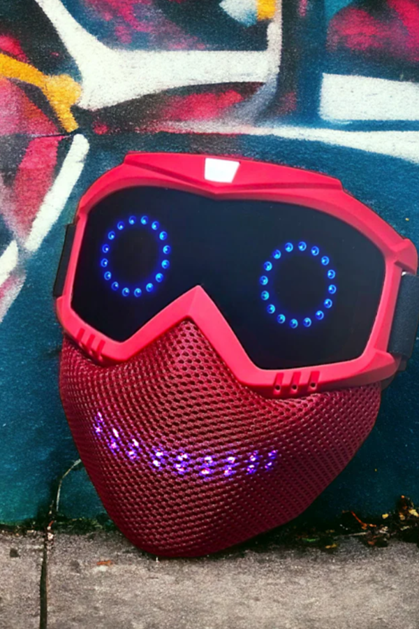 Chegou a "Qudi Mask 2", a máscara LED