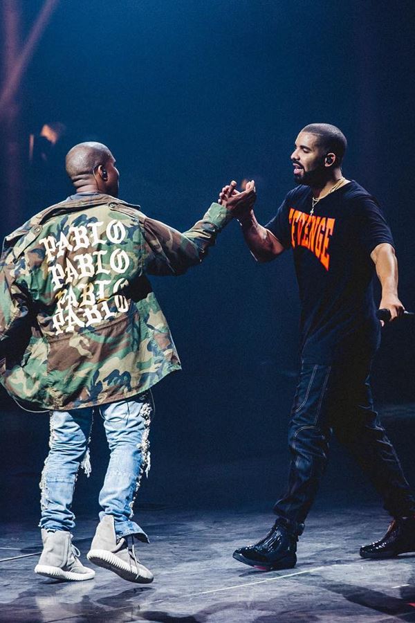 Kanye West e Drake voltam a ser amigos