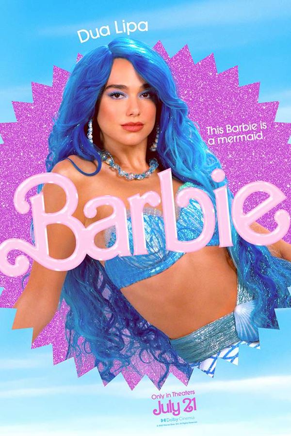 Dua Lipa entre as caras famosas do elenco de “Barbie”.