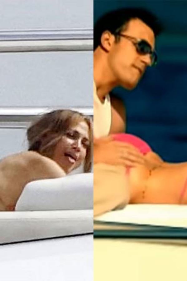 Jennifer Lopez e Ben Affleck repetem fotografia com 19 anos!