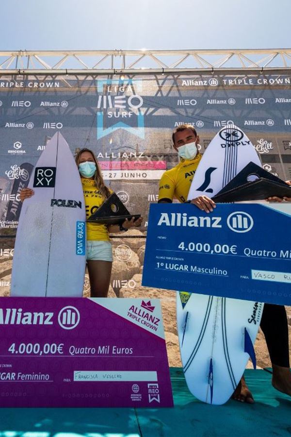Liga MEO Surf: Vasco Ribeiro é campeão nacional