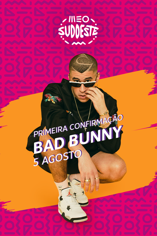 Bad Bunny no MEO SUDOESTE 2020