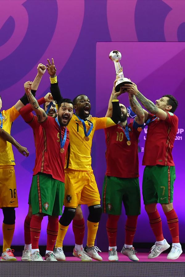 Portugal é campeão do mundo de futsal, Futsal