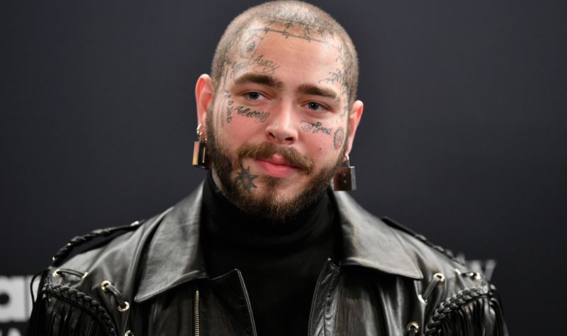 Post Malone explica as tatuagens na cara