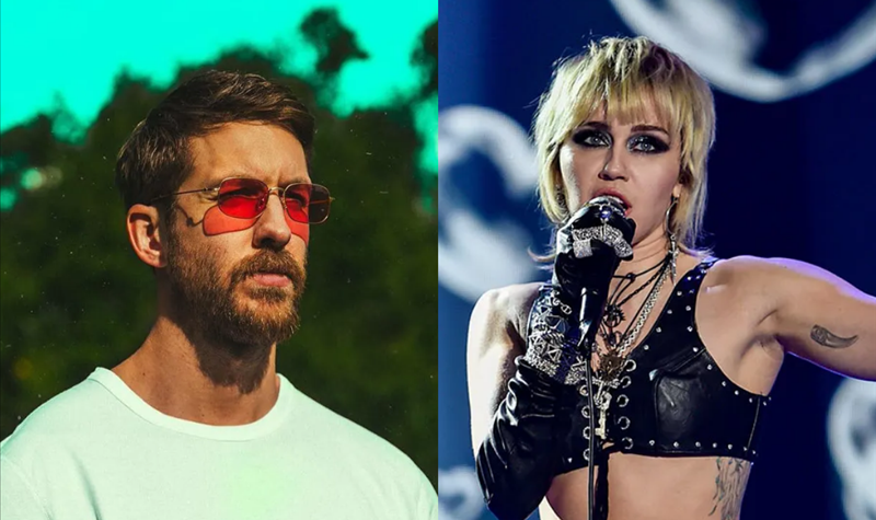 Calvin Harris junta-se a Miley Cyrus