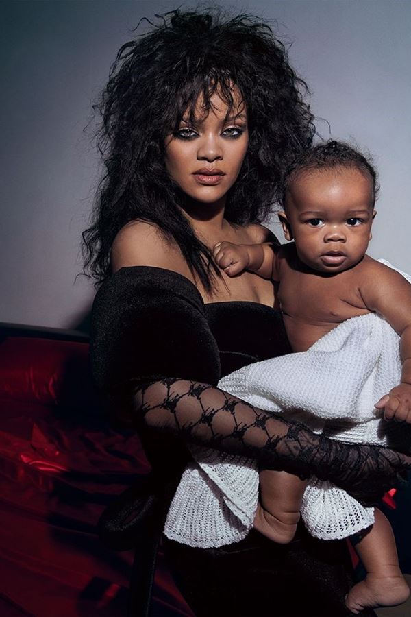 Rihanna, A$AP Rocky e filho na Vogue!