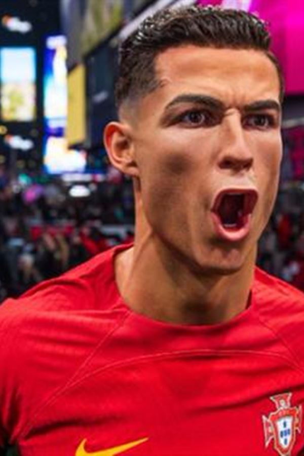 Ronaldo (e Portugal) com grande destaque em Times Square!