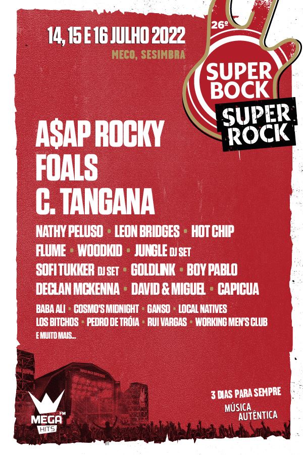 Uma mão cheia de novidades para o teu Super Bock Super Rock!