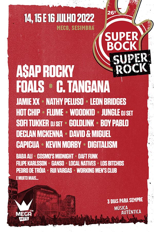 Novas confirmações para o Super Bock Super Rock