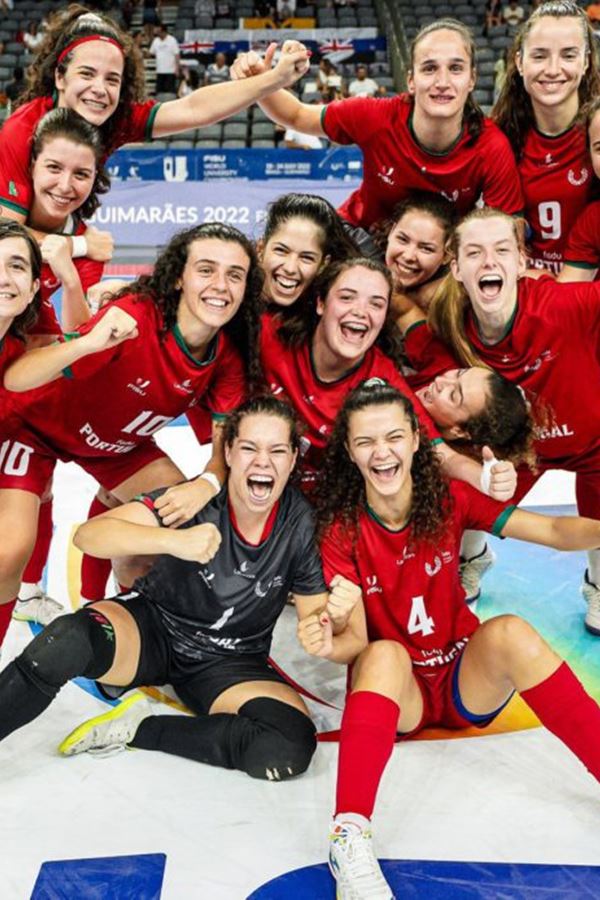 Parabéns à seleção portuguesa de futsal feminino!