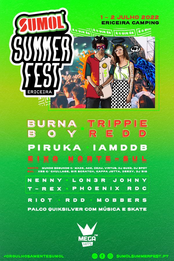 RDD confirmado para o Sumol Summer Fest