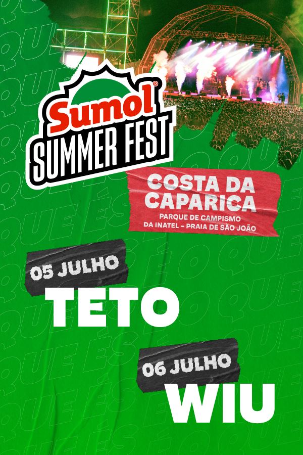 Sumol Summer Fest: primeiros nomes para 2024