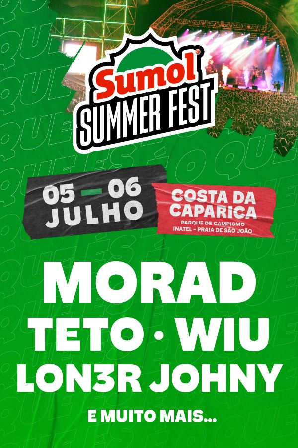 Sumol Summer Fest: Lon3r Johny confirmado