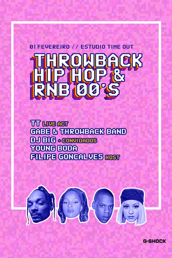 Throwback Hip-Hop e R&B 00